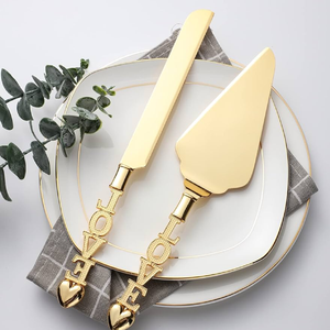Outils de service de gâteau en laiton luxueux et exquis pour élever vos fêtes et événements de table de dessert au prix de gros de l'Inde - Product Image 5