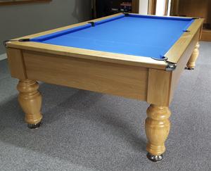 Mesa de Billar de Pizarra de Roble Natural Verbier de Lujo, Varios Tamaños - Product Image 3