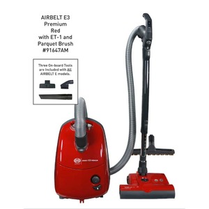 AirbeltE3 Premium + Aspirateur de taille moyenne Nettoyage puissant, silencieux et polyvalent pour les tapis, les sols durs et les tissus d'ameublement - Product Image 1