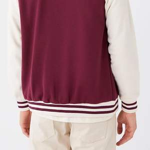 Blouson universitaire brodé pour homme, le plus vendu, style streetwear, manches longues, col montant, personnalisable avec votre propre design sur le devant - Product Image 6