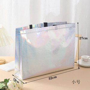 Bolsa de Compras Reutilizable con Cierre de Cremallera y Diseño Personalizado en PU, Proveedor Oro - Product Image 3