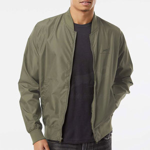 Chaqueta Bomber de Lona Transpirable para Hombre, Marca Privada, con Logotipo Frontal, para Uso en Exteriores, Ajuste Cómodo, al Mejor Precio - Product Image 5