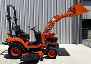 2015รถแทรกเตอร์สำหรับเดินดีเซล Kubota BX2370 23 HP 4x4 540 PTO 3-Point Hitch 60 "ปั๊มกลางแท่นตัดแกนรถแทรกเตอร์ที่ใช้ - Product Image 5