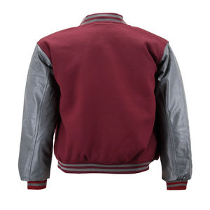Chaqueta Universitaria de Béisbol para Hombre de Alta Calidad, Fabricada por OEM, con Bordado Personalizado, Chaqueta de Béisbol Moderna de Manga Larga - Product Image 6