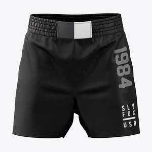 กางเกง MMA สำหรับผู้ชาย ออกกำลังกาย เทรนนิ่ง วิ่งจ๊อกกิ้ง ยิวยิตสู พิมพ์ลายดิจิทัล พร้อมโลโก้และดีไซน์ตามสั่ง - Product Image 1