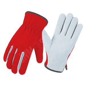 Guantes DE SEGURIDAD DE CUERO dividido de piel de vaca de Venta caliente protección de manos protectora para conductores guantes de trabajo para uso diario - Product Image 6