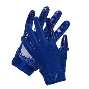 New Arrival Custom Made Synthetic Leather American Football Receiver Gloves with Grip Design for Outdoor Use - Product Image 1