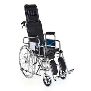 Fauteuil roulant pour adultes avec siège large, cadre à haute capacité de charge, mouvement stable pour l'assistance quotidienne et les soins médicaux - Product Image 2