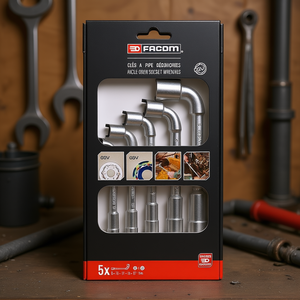 ชุดประแจท่อ 5 ชิ้น ยี่ห้อ Facom - Product Image 3