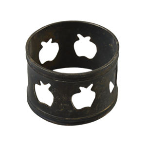 Anneaux de serviette en métal plaqué argent nouveau Design porte-serviettes pour Noël mariage Table à manger décor de haute qualité - Product Image 3