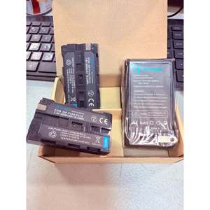 Per Sony 2600mAh batteria NP-F550 digitale 2-Pack con sostituzione caricabatterie da parete per batteria e caricabatterie originale - Product Image 3
