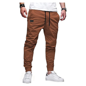 Joggers de carga de color sólido para Hombre | Pantalones de chándal de entrenamiento informal con cordón y bolsillos | Ropa deportiva y de calle al por mayor - Product Image 6