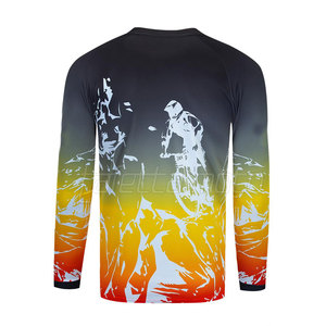 เสื้อโมโตครอสสีล้วนสำหรับกิจกรรมกลางแจ้งเสื้อวิบาก - Product Image 2