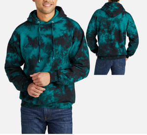 Venta al por mayor Tie Dye Hoodie logotipo personalizado Streetwear pulóver sudadera OEM/ODM proveedor de fábrica - Product Image 3