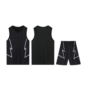 Maillot de basket-ball personnalisé en gros uniforme d'équipe respirant avec nouveau style de jeu de logo de sublimation - Product Image 4