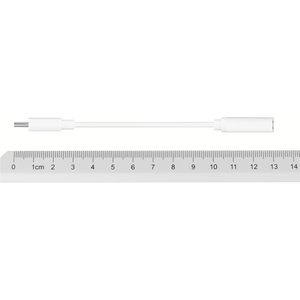 Adattatore Mumbi USB-C Maschio a Jack Cuffie Femmina da 3,5 mm Bianco per Telefono Cellulare, Nuovo di Zecca - Product Image 3