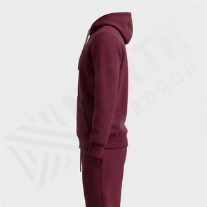 Wholesale New Design Men Sportswear 100 Percent Cotton Winter <b>Running</b> <b>Hoodie</b> Tracksuits Plus Size Blank Sports Clothing Gym - Product Image 3