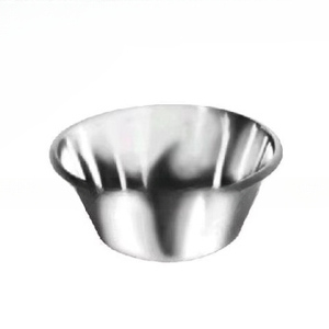 Bol rond 400 mm x 150 mm en acier inoxydable de qualité supérieure Produit de vente chaude Instruments de stérilisation chirurgicale personnalisés - Product Image 3