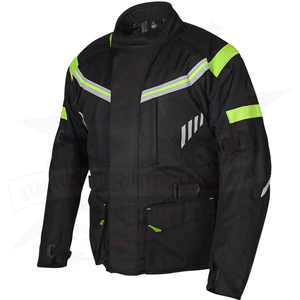 Blouson de moto Cordura imperméable à logo personnalisé veste en textile coupe-vent d'hiver et d'été avec techniques imprimées - Product Image 2