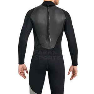 <b>Men's</b> Comfort Style 100% Polyester Wet Suit Long Sleeve with Breathable & Comfortable Design Solid Color-Sustainable <b>Wetsuit</b> - Product Image 5