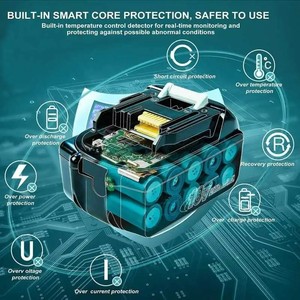 Pour batterie lithium-ion Makita 18V 6.0Ah LXT, nouveau vendeur au Royaume-Uni - Product Image 3