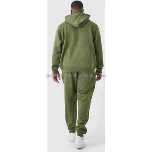 ชุดวอร์มผู้ชายแบบเรียบ ไม่มีแบรนด์  ชุดแทรคสูทแบบเรียบ  ชุดวอร์มสั่งทำพร้อมโลโก้  ชุดลำลองฤดูร้อนแบบ 2 ชิ้นสำหรับผู้ชาย - Product Image 3