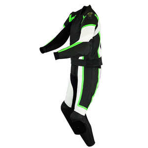 Combinaison de moto en cuir authentique pour homme 2026, équipement de course de haute qualité, design de protection - Product Image 6
