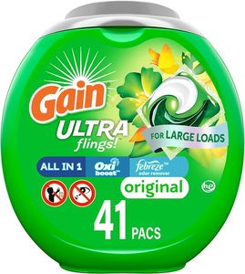Cápsulas de Lavandería 3 en 1 Gain Flings con Fragancia Waterfall Delight, Suministro OEM - Product Image 4