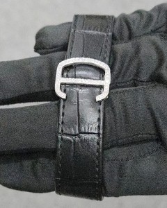 Montre analogique pour homme de luxe, noire, à chiffres romains, automatique, mécanique, boîtier carré en acier inoxydable, bracelet en caoutchouc, verre saphir - Product Image 5