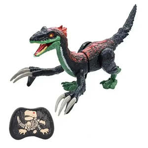 Electric Velociraptor Dinosaur <b>Toy</b> <b>Remote</b>-<b>Controlled</b> Plastic Dinosaure Jouet - Product Image 4