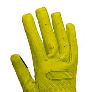 Guantes de cuero de primera calidad para montar a caballo con costuras ligeras y flexibles reforzadas y soporte de marca personalizado - Product Image 3