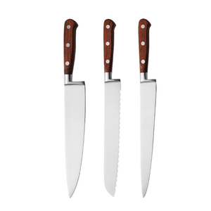 Juego de Cuchillos de Chef Profesionales de Acero Inoxidable, Hechos a Mano, con Mango Antideslizante, Alta Durabilidad y Sostenibilidad, Tamaño y Logotipo Personalizables - Product Image 3