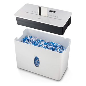 Safe X40 W White Cross-Cut Document Shredder 7Lt <b>Shreds</b> CDs & Cards Electric - Product Image 3