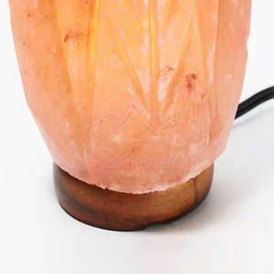 Lampe de sel de l'Himalaya faite à la main légère la plus vendue en forme de fleur de Lotus artisanale naturelle pour la décoration de la maison avec un style romantique - Product Image 5