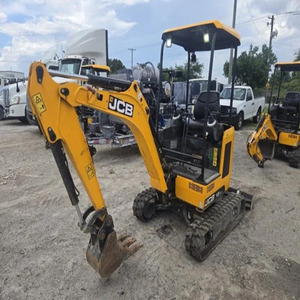 Mini-excavatrice JCB 18Z-1 T3 JCB 19C-1 à balayage zéro, compacte sur chenilles, pour moteur, pompe, boîte de vitesses, haute efficacité, garantie 2 ans - Product Image 1