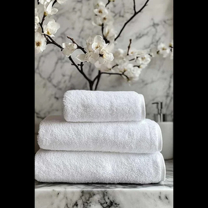 <b>Stripe</b> Jacquard Cotton Quick-Dry Face <b>Towels</b> Set Rectangular Hotel Use <b>Bath</b> <b>Towels</b> - Product Image 6