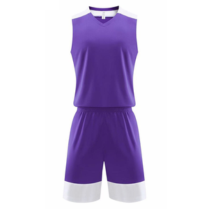 Maillot de basket-ball réversible respirant tissu à séchage rapide uniforme de basket-ball personnalisé pour les équipes de garçons et d'adultes - Product Image 4