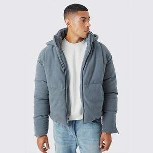 Haute qualité personnalisé à la mode Camouflage formel plaine polaire matériel pleine fermeture éclair chaud Streetwear tenue décontracté bombardier veste - Product Image 2