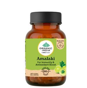 Capsules Amalaki Biologique Santé Vitamine C Naturelle pour une Santé Holistique Stimulation de la Fonction Immunitaire et Réduction de l'Inflammation - Product Image 1