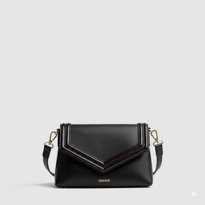 Sac à main fourre-tout en cuir de mouton authentique pour femme avec fermeture à glissière décontractée Produit en cuir de mouton véritable - Product Image 1