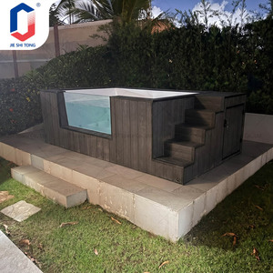 Easy Setup Fiberglass Pool Kit UV Protected for Family Fun Eco-Friendly Design for Outdoor Spaces Resort-Style Fiberglass Pool - Product Image 2