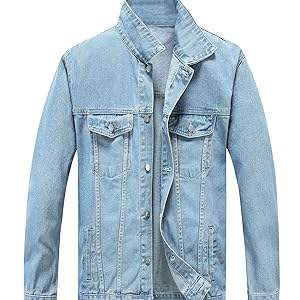 Veste en jean de haute qualité, respirante et à séchage rapide pour hommes Fabricant de vêtements pour hommes Veste en jean à vendre par Fitness Drills - Product Image 5