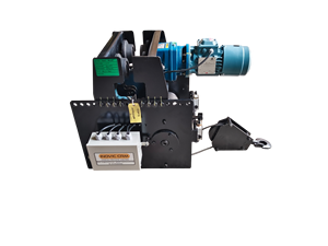 Heavy Duty 1 Ton 6 MTr <b>Wire</b> Rope Electric Hoist 6 Meter Lift Height 1/2 Fall System INOVIC Gearbox 4 Way <b>Control</b> Restaurants Hot - Product Image 2