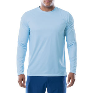 Venta al por mayor personalizada hombres sublimación pesca Jerseys manga larga protección Anti-UV ligero sol camisas para torneos de pescadores - Product Image 2
