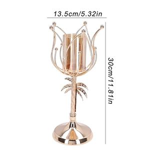 Venta caliente oro acabado hierro metal té Luz - Product Image 4