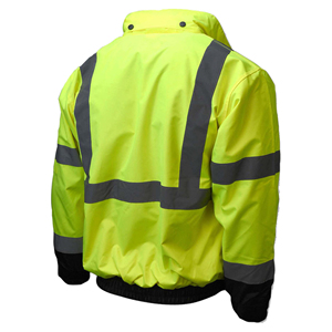 GUARDEVER ANSI CLASS 2 Veste de sécurité réfléchissante à haute visibilité imperméable pour l'hiver, construction, haute visibilité, 2 tons, pour hommes - Product Image 4