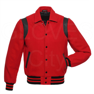 Vente en gros de GANTS Vestes d'université vierges pour la ville Nouvelle veste d'homme universitaire à la mode Veste Letterman pour la saison d'hiver pour hommes - Product Image 1