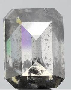 Diamante Moissanita Gris Sal y Pimienta de 6.24 Ct, Claridad VVS, para Colgante de Moissanita y Joyería Personalizada - Product Image 4