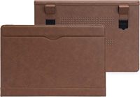 Housses de protection en cuir de qualité supérieure pour ordinateur portable avec design élégant, résistant aux rayures, fermeture sécurisée et style professionnel