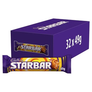 Cadbury Starbar - 49g (<b>Box</b> of 32) - Product Image 1